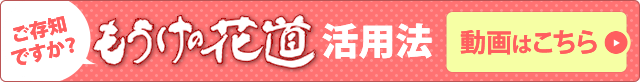 もうけの花道の使い方