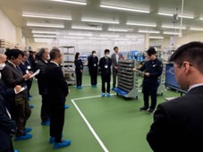 オンリーワン・ナンバーワン企業見学会の様子